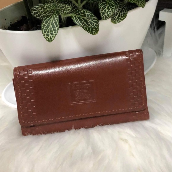 BURBERRY KEY CLES CARD HOLDER VGUC - - Picture 1 of 8
